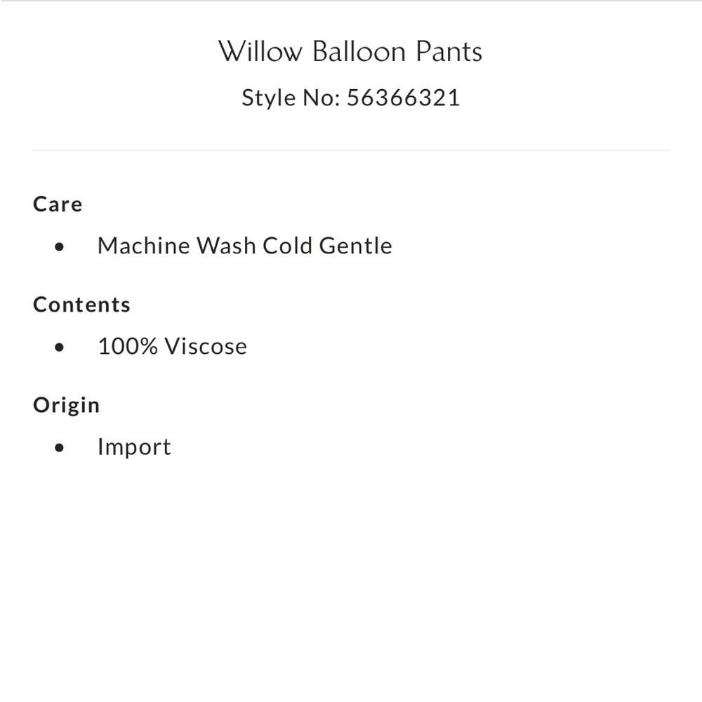 Free People Willow balloon pants - Picture 8 of 8
